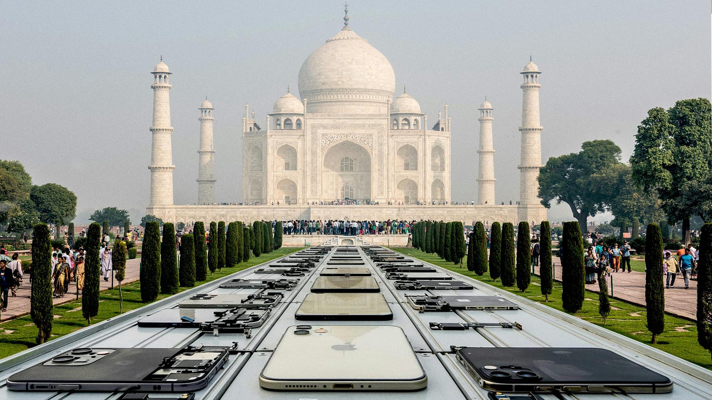 Apple’s India Manufacturing Push Faces Spoilers, Including China