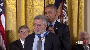 Robert De Niro receives Presidential ...