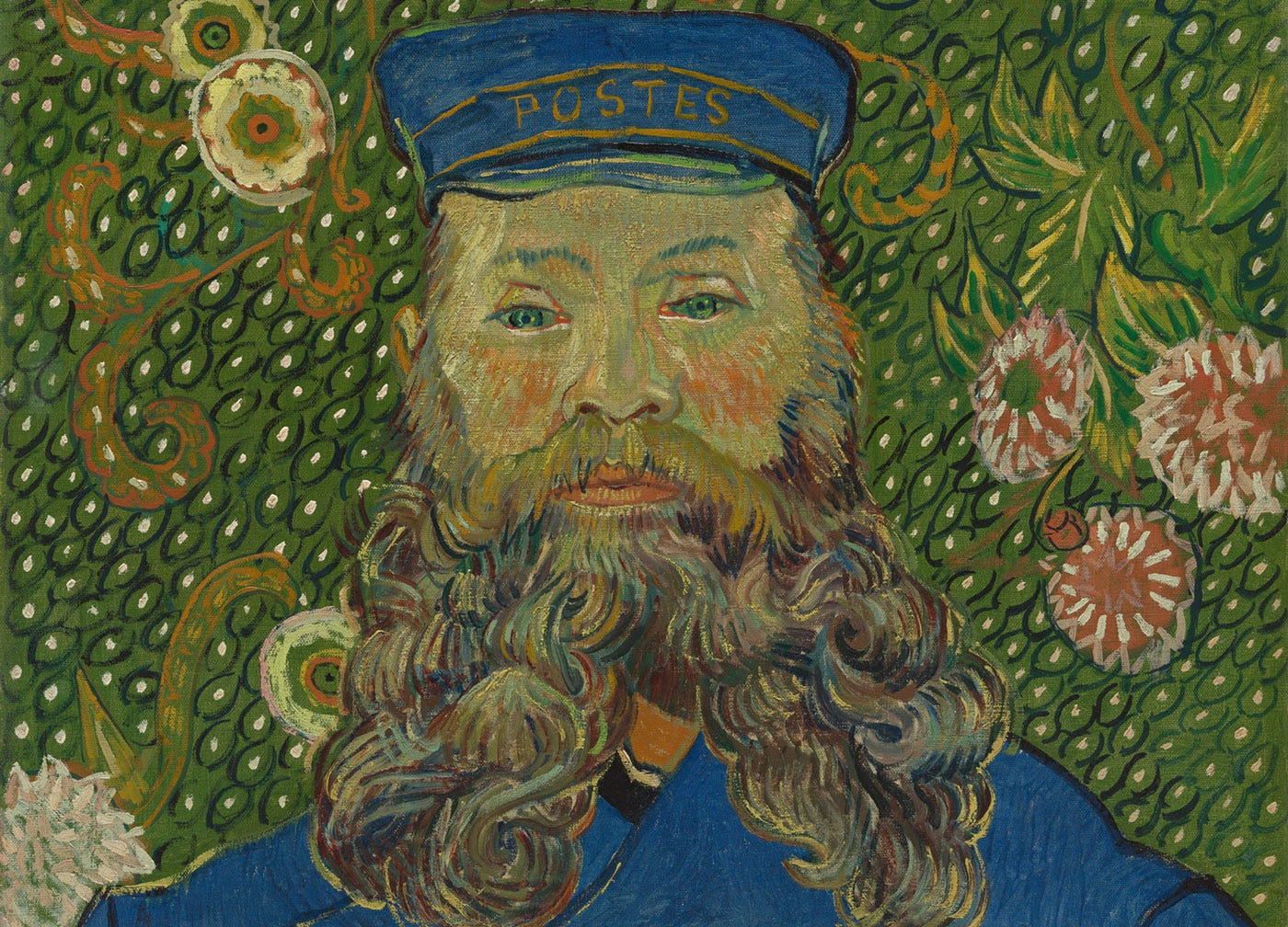 Vincent van Gogh Portrait of Joseph Roulin, MoMA NY.