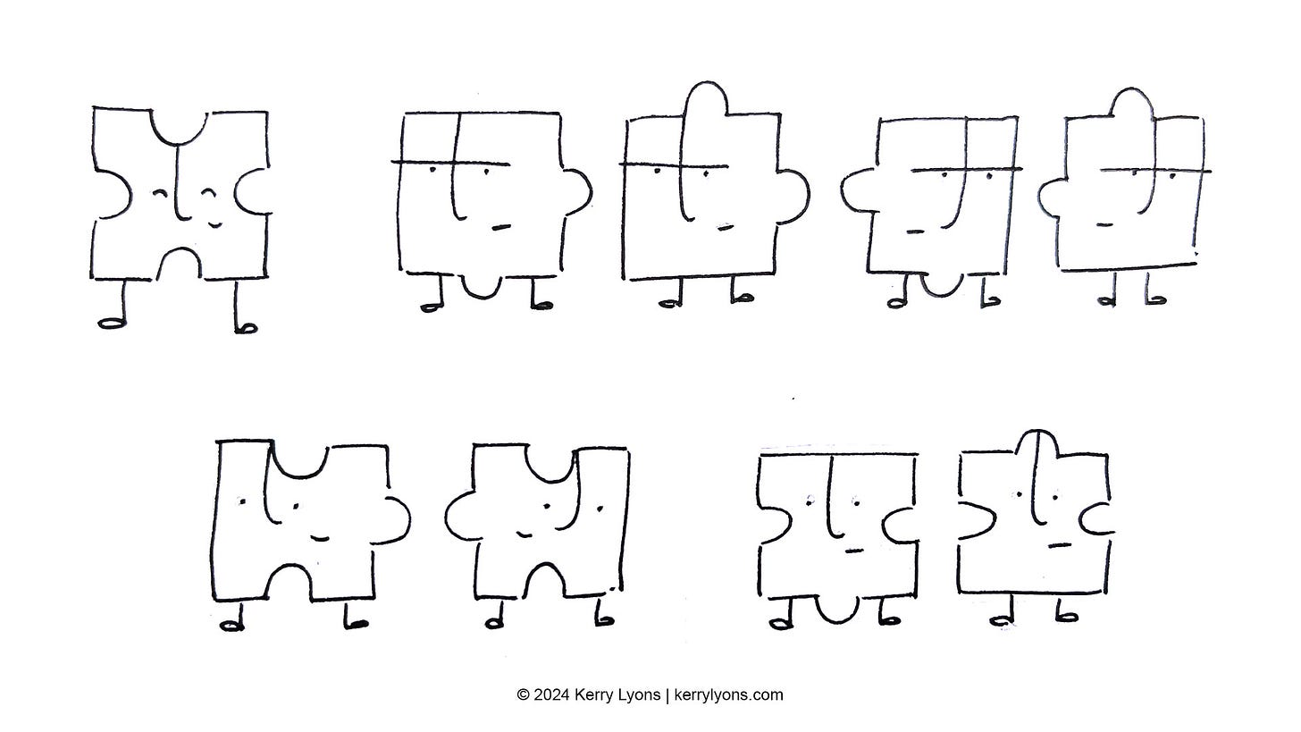 The Story of the 9-Piece Jigsaw