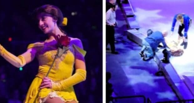 Belle performer injured on Disney on Ice