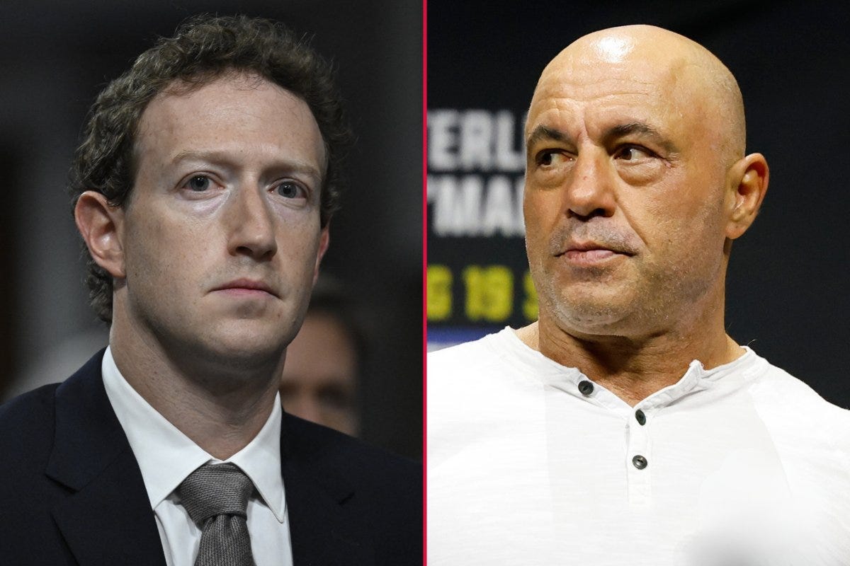 Mark Zuckerberg, Joe Rogan