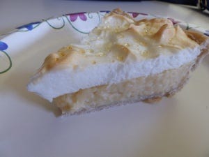 coconut cream pie