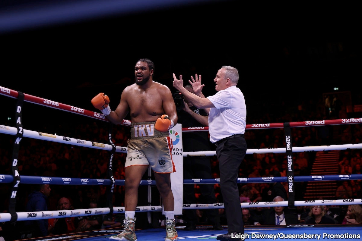 Image: Boxing Results: Adeleye's "Break" Punch KO Stuns Tshikeva, British Title Win Marred