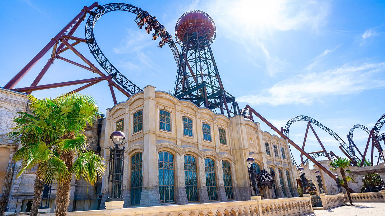 Europapark Voltron coaster