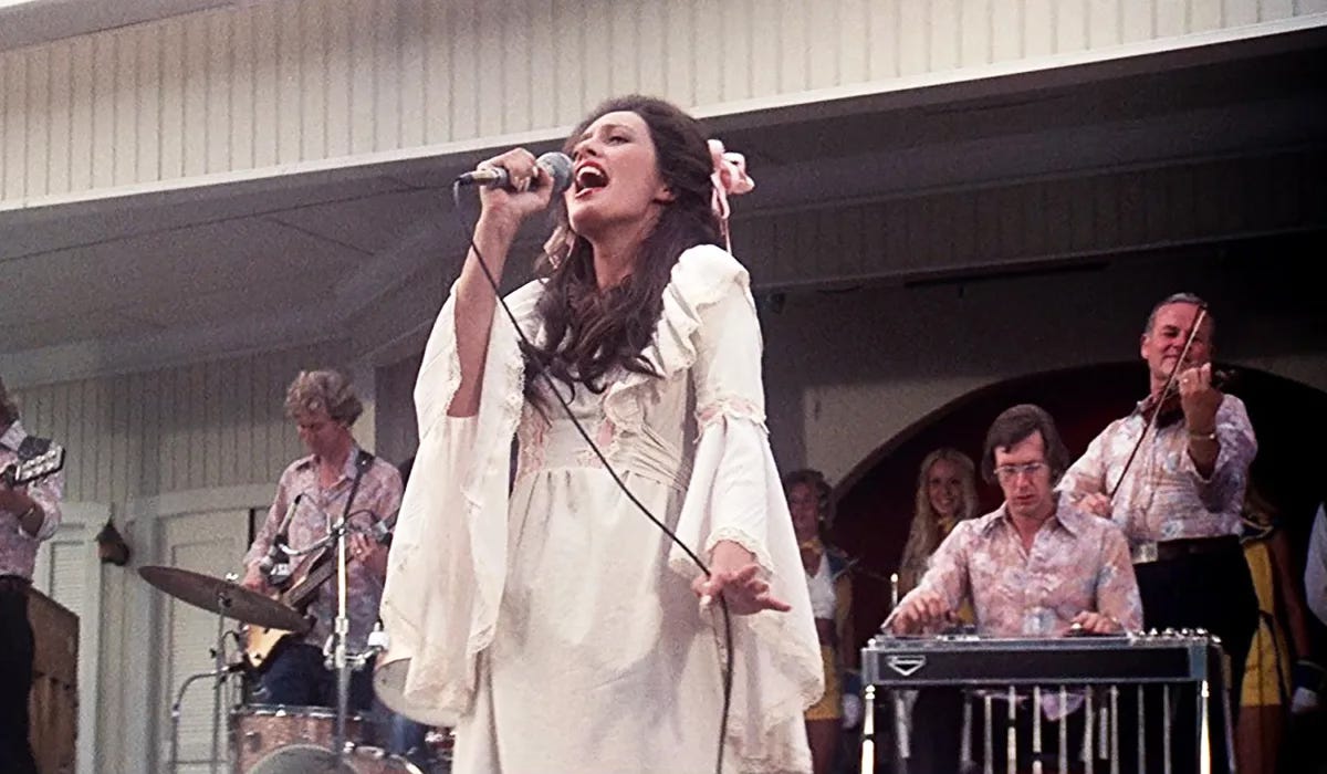 Ronee Blakley as country singer Bobbie Jean in Robert Altman's 1975 satire Nashville.