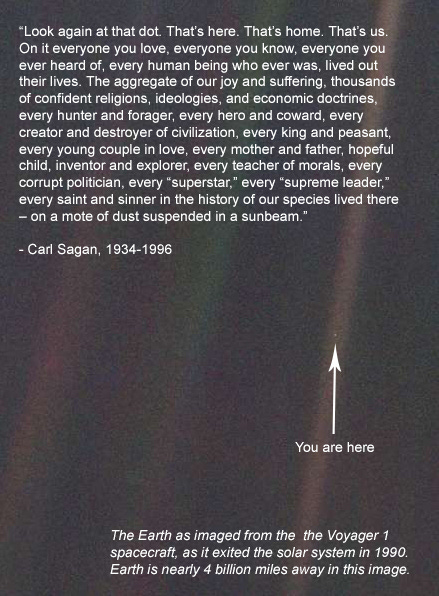 The Pale Blue Dot That Always Makes Me Cry | MEADOR.ORG