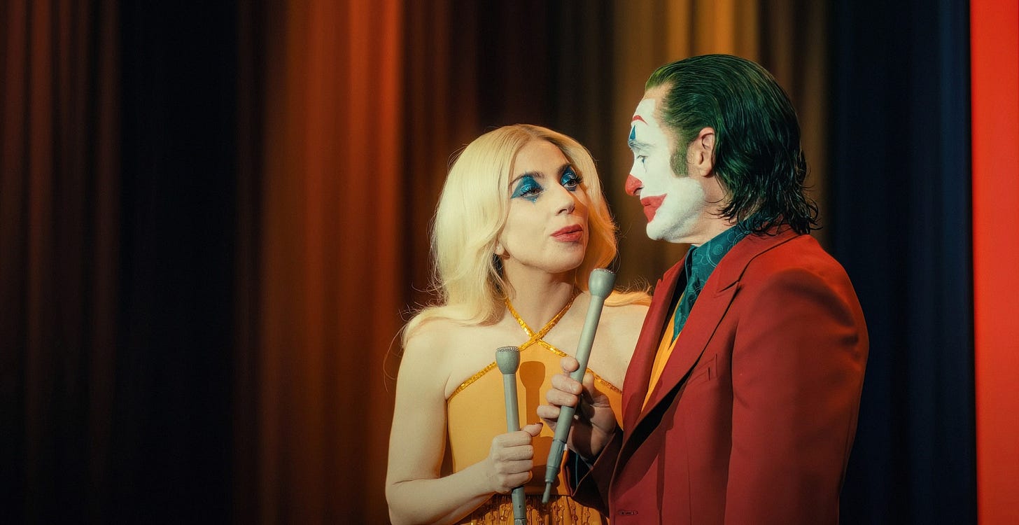 Lady Gaga and Joaquin Phoenix in ‘Joker Folie à Deux