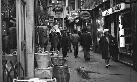 'Vulgar and furtive': Soho in the early 1980s. Photograph: Photoshot/Hulton Archive/Getty Images