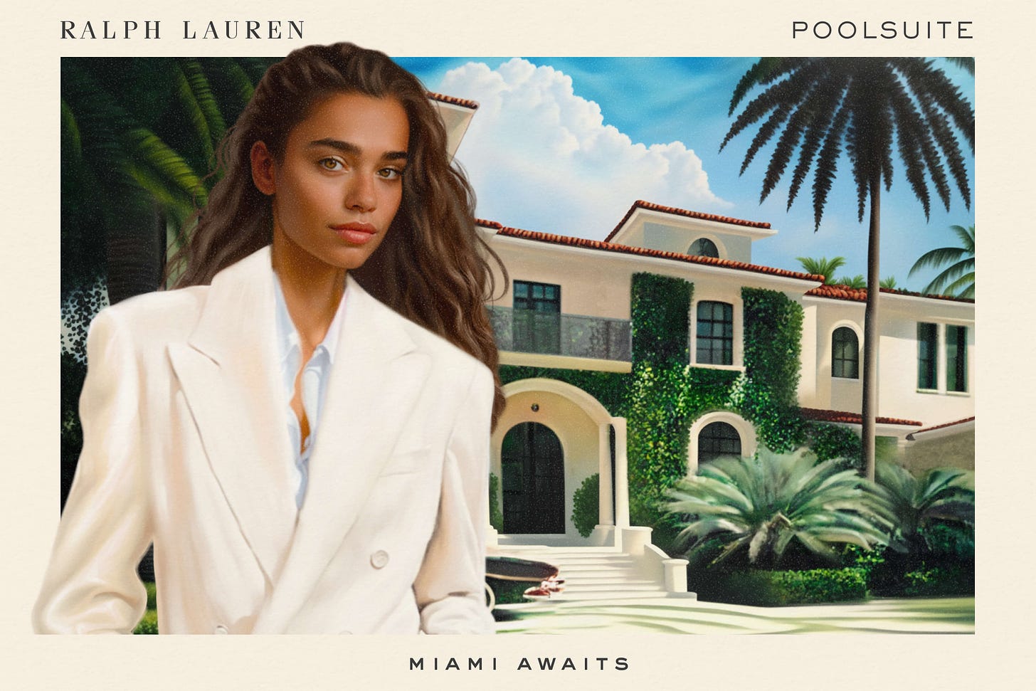 Ralph Lauren invites the Poolsuite community to a grand Miami Soirée, April  28 2023.