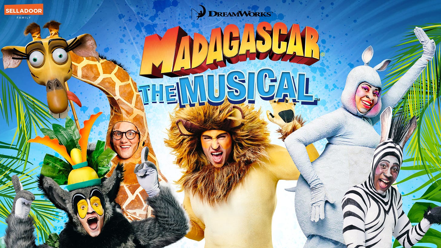 Madagascar The Musical — Kidsburgh