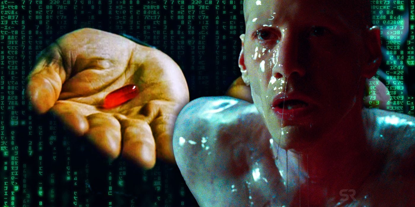 Can A Human Wake Up From The Matrix Without The Red Pill?