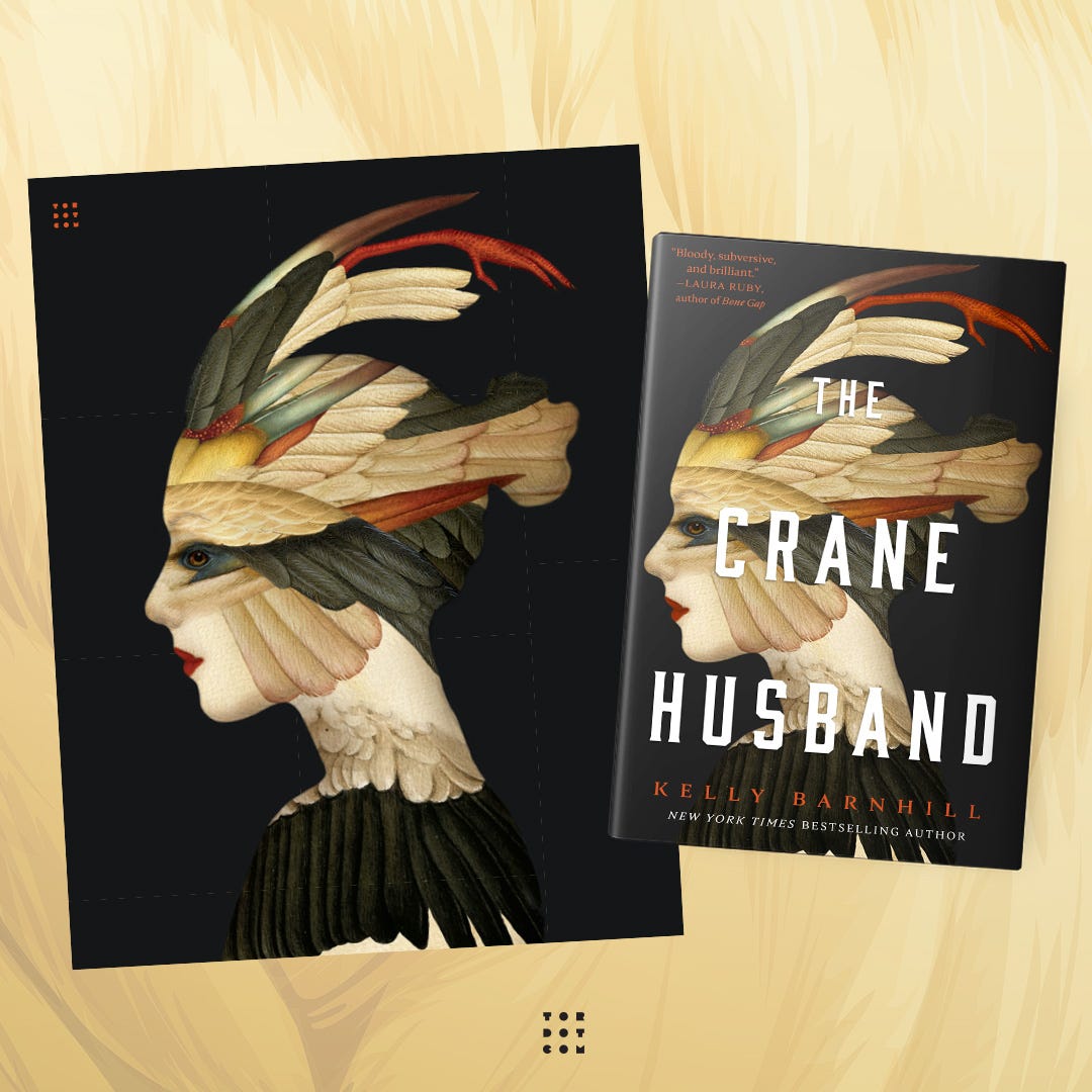 The Crane Husband Pre-order Print Campaign