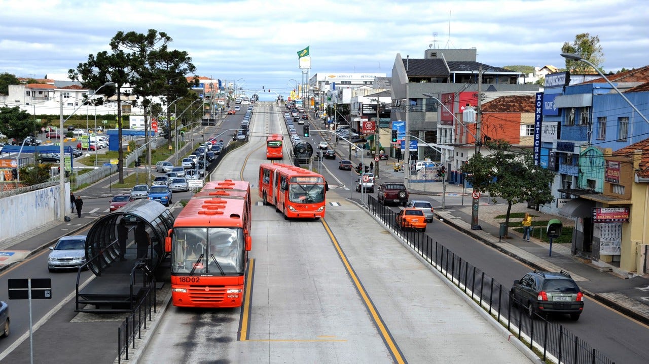 Curitiba, Brazil: City transformation with bus transit