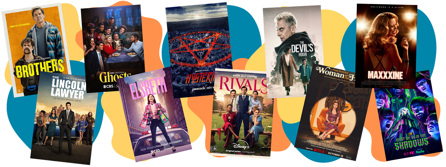 What to watch this week on streaming services, October 17-23, 2024 | Double Take TV Newsletter | Jess Spoll and Jenni Cullen