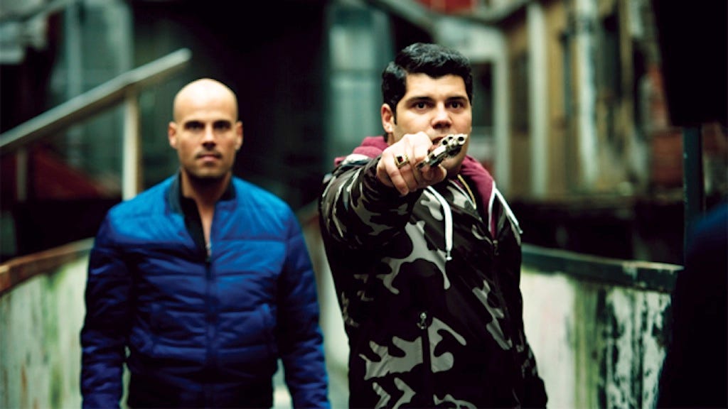 Ciro Di Marzio (Marco D'Amore) and Gennaro Savastano (Salvatore Esposito).