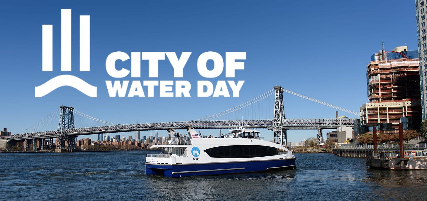 Celebrate City of Water Day with NYC Ferry - New York City Ferry Service