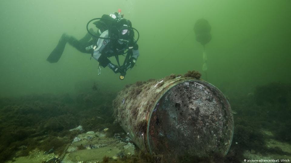 WWII munitions: Time bombs at the bottom of the Baltic Sea – DW – 02/07/2019