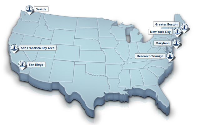 Une carte des États-Unis Description générée automatiquement