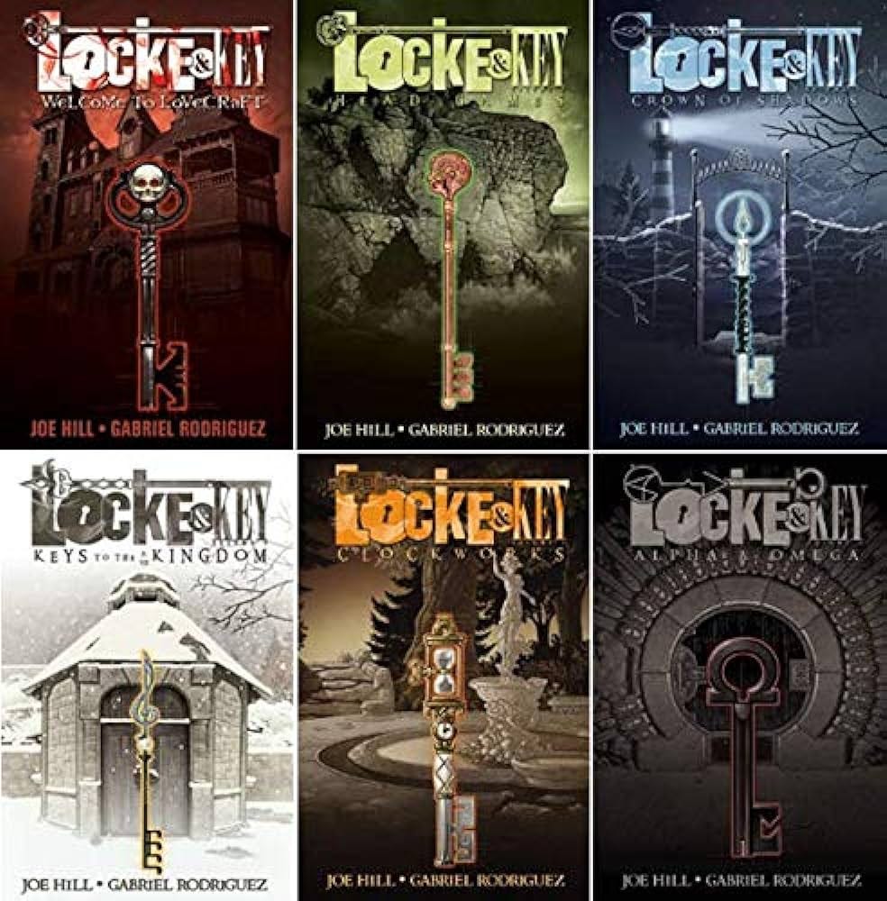 Locke & Key Graphic Novel Set, Volume 1-6: Joe Hill, Gabriel Rodriguez:  Amazon.com: Books