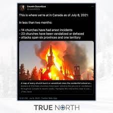 True North - Navigate our interactive map to see all of the latest church  fires or acts of vandalism: https://tnc.news/2021/07/06/a-map -of-every-church-burnt-or-vandalized-since-the-residential-school-announcements/  | Facebook