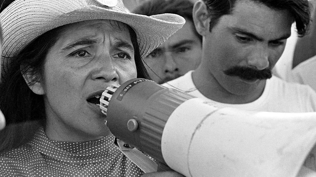 Cesar Chavez and Dolores Huerta