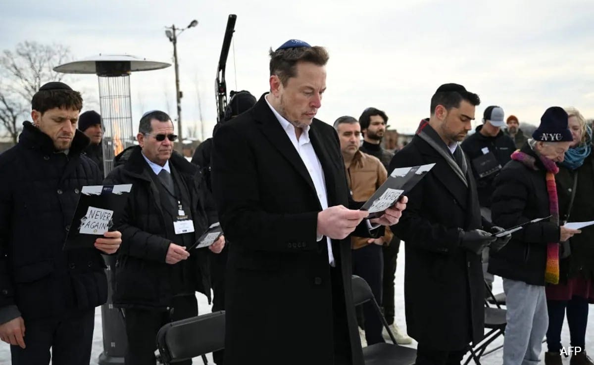 Tragic That Humans Could Do This...": Elon Musk Visits Auschwitz