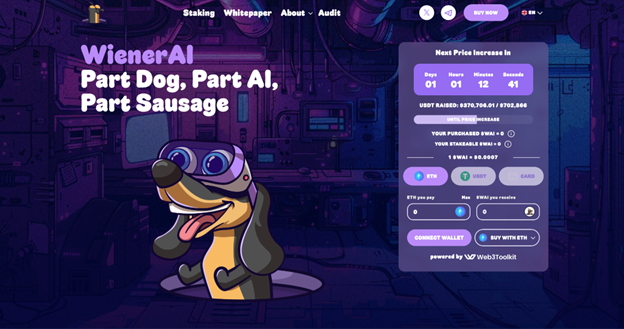 Wiener AI Launches ICO & Raises Over $350K – Next Meme Coin to Watch?