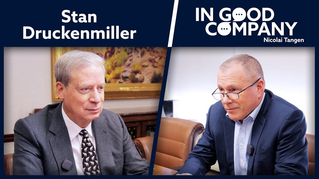 Stan Druckenmiller | Podcast | In Good Company | Norges Bank Investment  Management