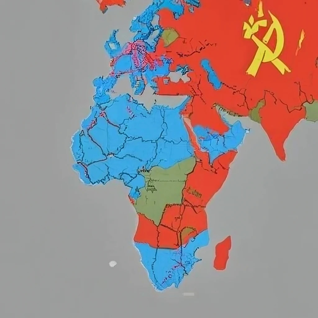 Former USSR map