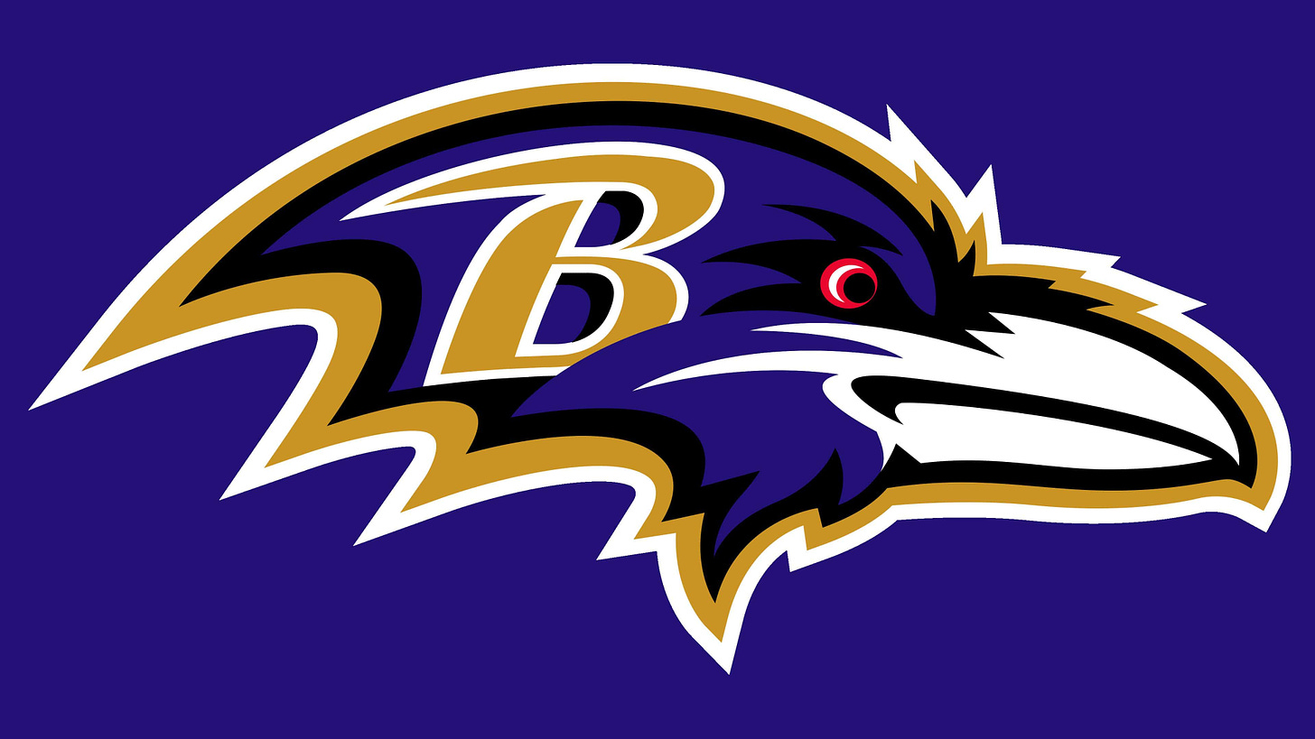 Baltimore Ravens Logo, symbol, meaning, history, PNG, brand