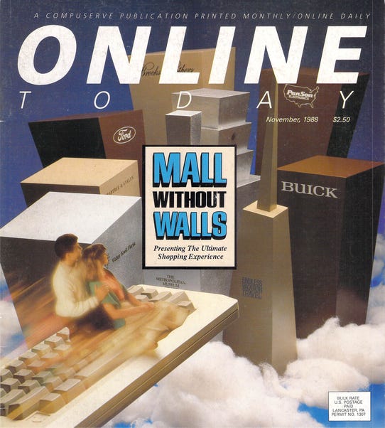 Cover of Online today (September 1983).