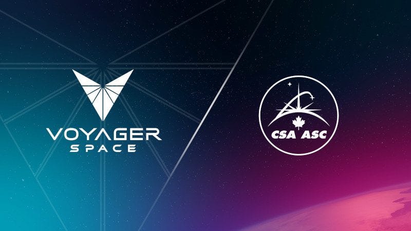 Voyager Space and the Canadian Space Agency have signed an MoU focused on the Starlab private space station.