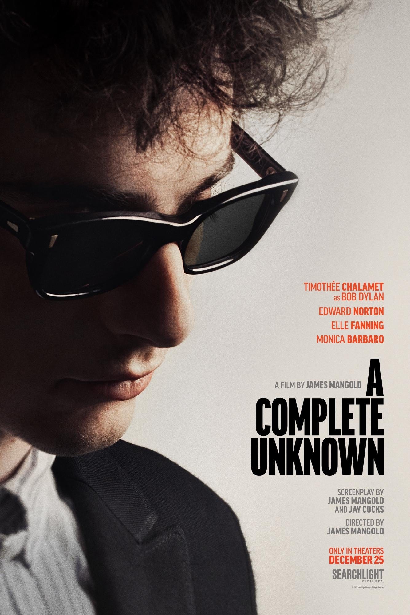 Official Poster for 'A Complete Unknown' : r/movies