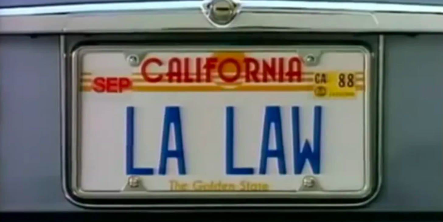 LA Law is coming back to TV