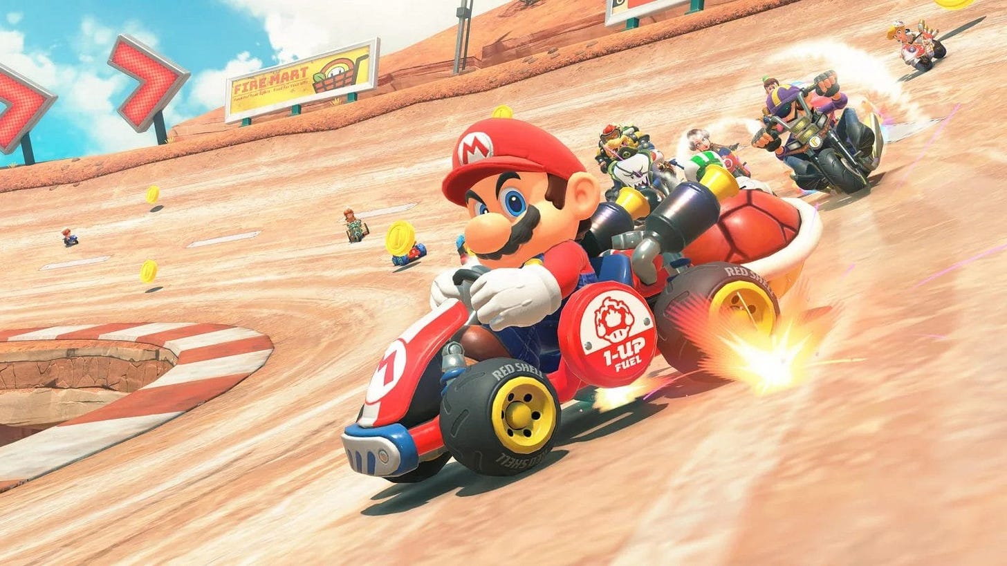 Mario Kart World debutta senza la modalità 200cc