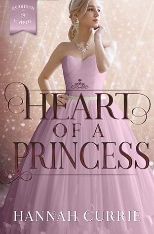 heart of a princess cover, a young woman standing in a beautiful pink gown