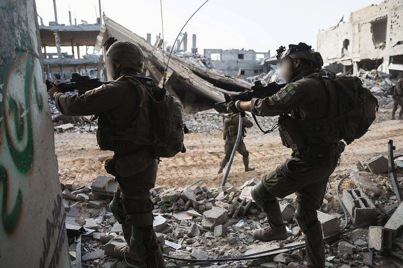 Israel Defense Forces activity in the Gaza Strip, April 2, 2024. Credit: IDF.