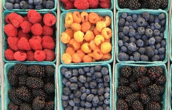 assorted berries