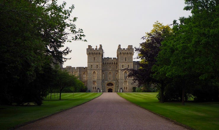 Windsor Castle, England.