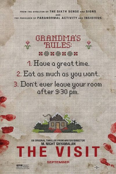 the visit movie poster 2015