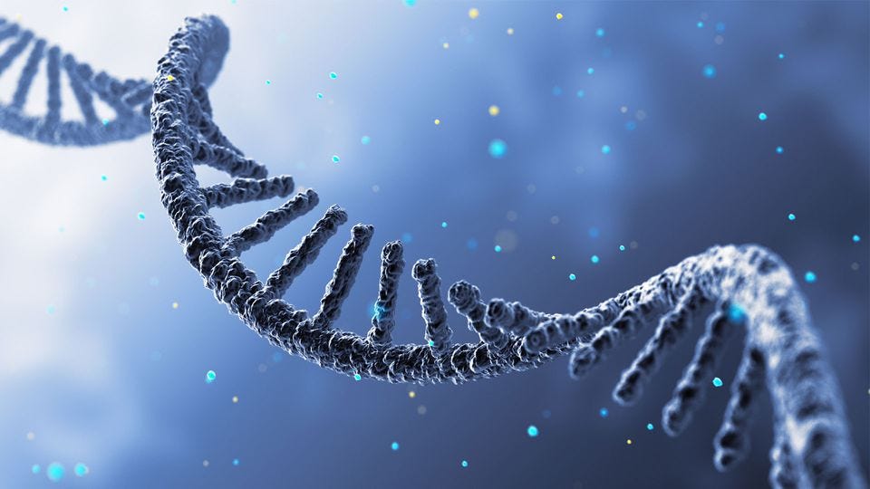 An image of an RNA molecule