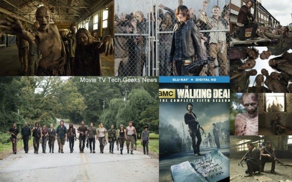 walking dead season 5 blu ray box set 2015 images