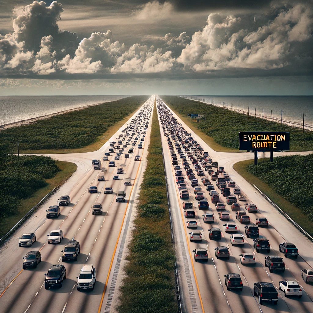 Hurricane Milton evacuation Florida