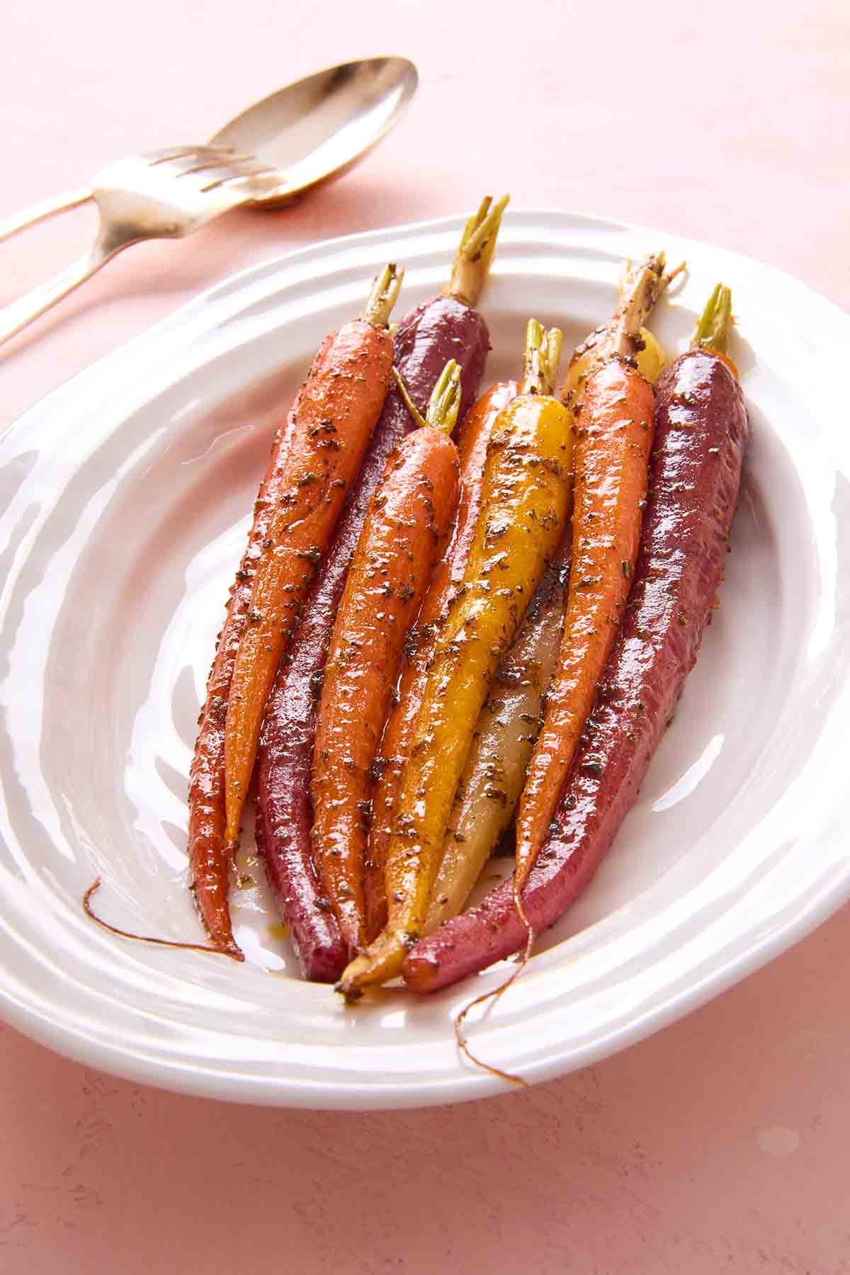 Braised Carrots with Orange and Rosemary