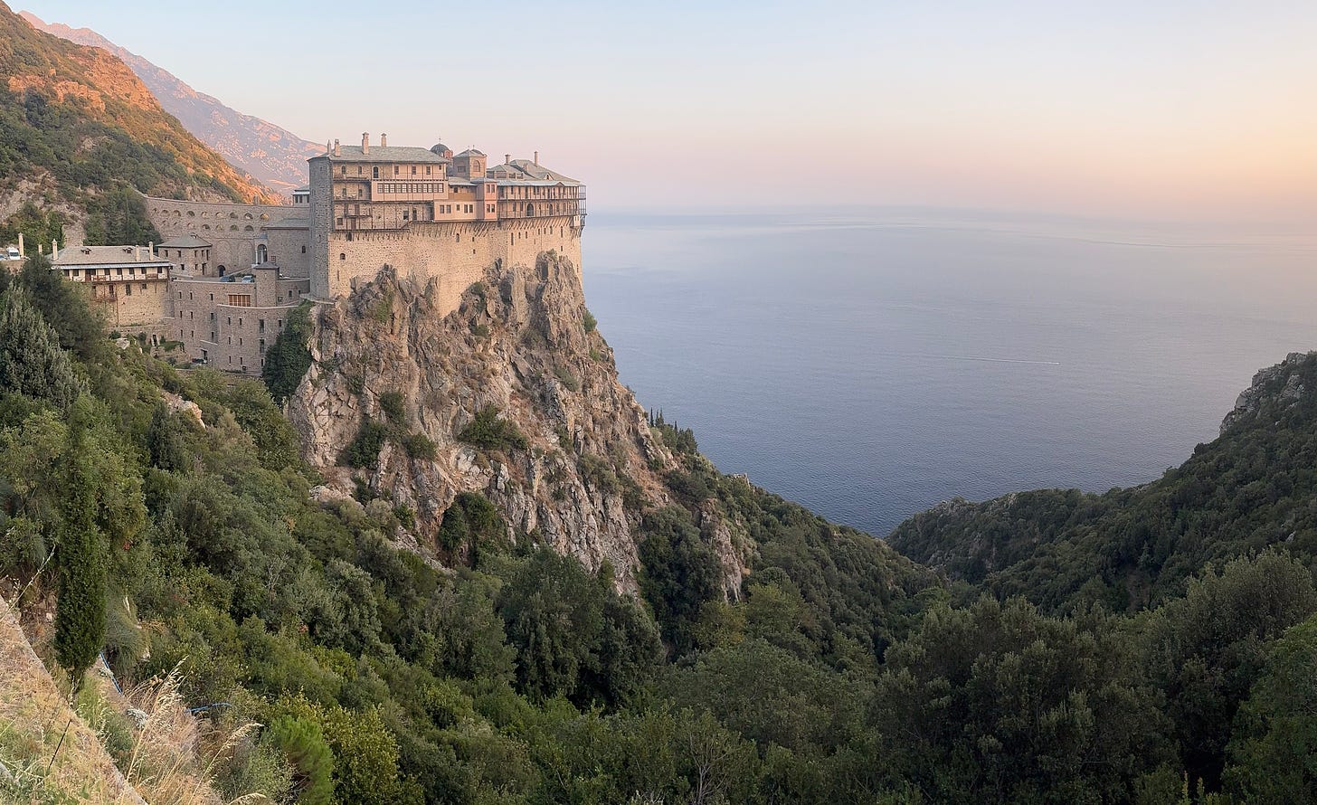 Mount Athos monastery