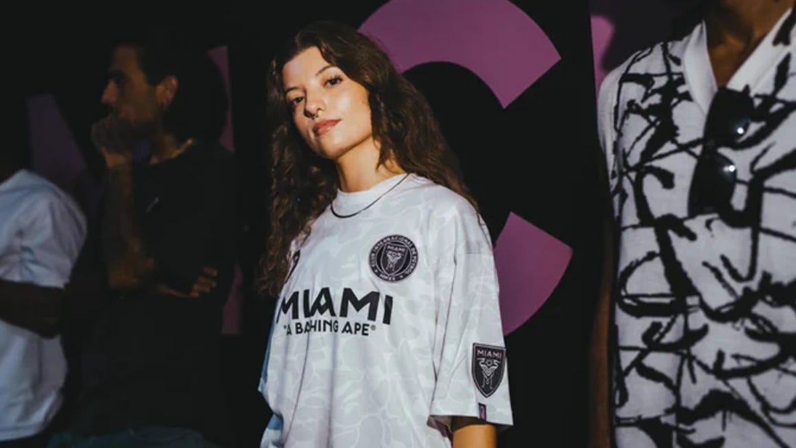 From Harajuku to Miami: BAPE x Inter Miami CF Launches Its Clothing Collaboration