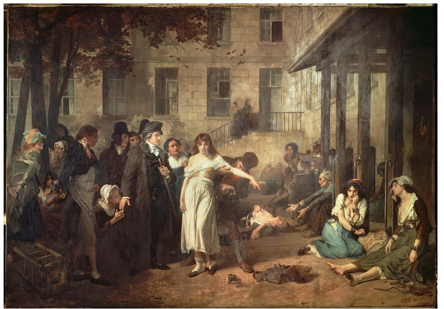 Fig. 1. Tony Robert-Fleury, Pinel Freeing the Insane from Their Chains, 1876. Oil on canvas, 13 feet 2 inches x 16 feet 5 inches. Paris, Hopital de la Salpétriere. Photo: © RMN-Grand Palais/Agence Bulloz. 
