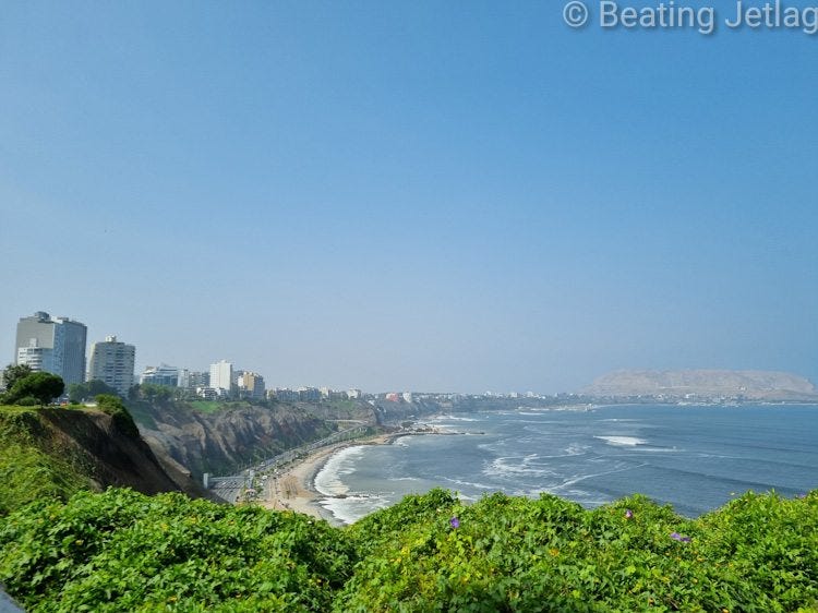 A view of Miraflores neighborhood, Lima, Peru