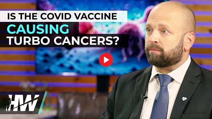 is the covid vaccine causing turbo cancers